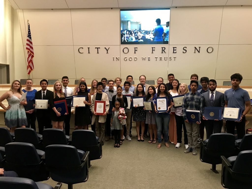 City Council Chambers pic of kids