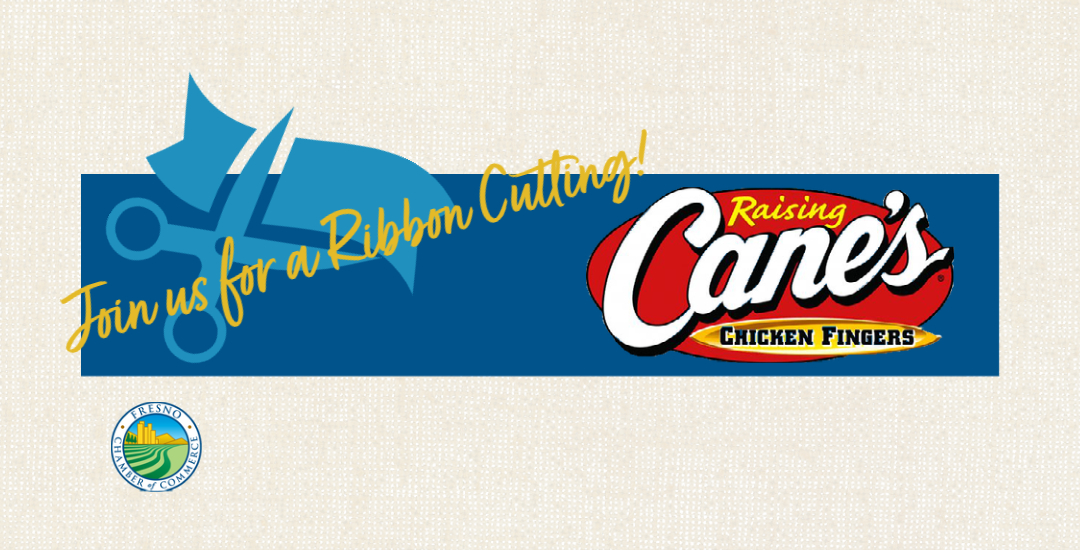 Raising Cane's grand opening and ribbon cutting